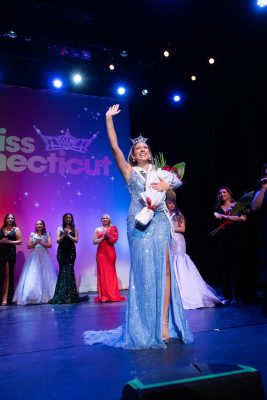 Photo of Monica at Miss CT Pageant