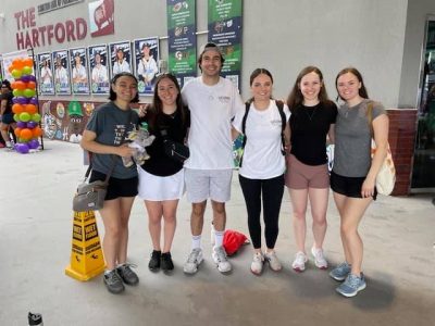 Photo of students at the Walk4Hearing fundraiser